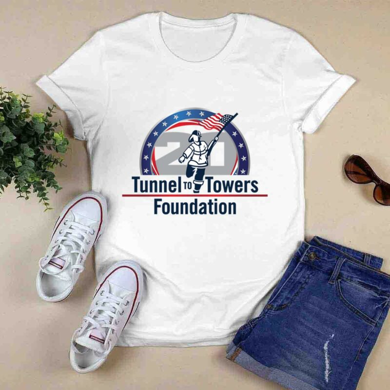 Tunnel To Towers Foundation American Flag 0 T Shirt