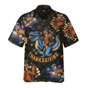 Turkey Thanksgiving Celebration Hawaiian Shirt