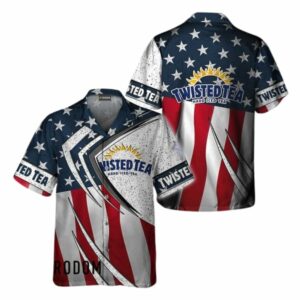 Twisted Tea Fourth Of July Esports Hawaiian Shirt