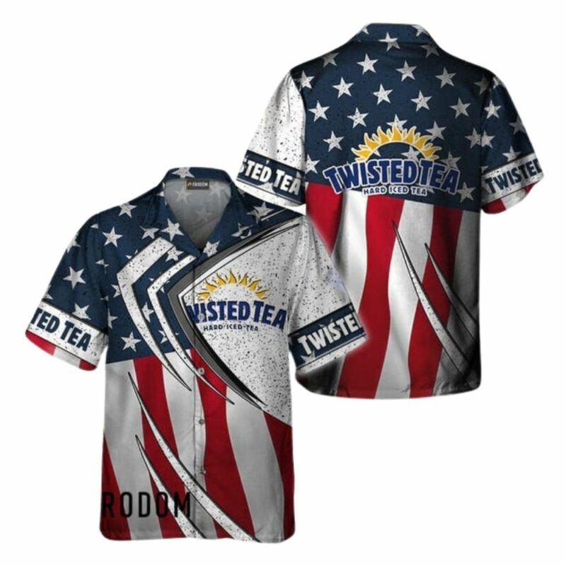 Twisted tea fourth of july esports hawaiian shirt 1