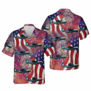 U.S. Marine Corps Lockheed Martin C 130J Hercules (L 382) Fat Albert Hawaiian Shirt