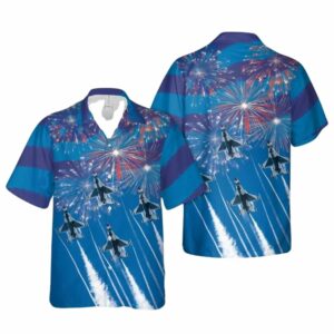 United States Air Force Thunderbirds 4th Of July Hawaiian Shirt