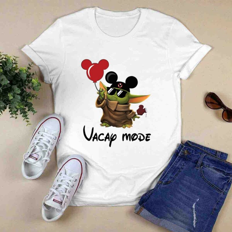 Vacay Mode Baby Yoda Disney 0 T Shirt