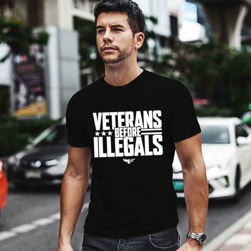 Veterans Before Illegals 0 T Shirt