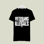 Veterans Before Illegals 2 T Shirt