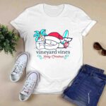 Vineyard Vines Surfside Santa Christmas 0 T Shirt