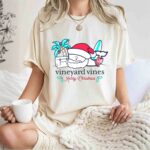 Vineyard Vines Surfside Santa Christmas 1 T Shirt