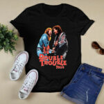 Vintage 1996 Travis Tritt Marty Stuart Double Trouble Tour 2 T Shirt