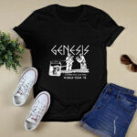 Vintage 70s Genesis And Then There Were Three 1978 Tour 2 T Shirt