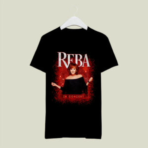 Vintage 80s Reba Tour 2023 front 4 T Shirt