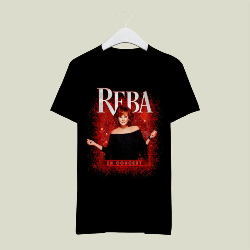 Vintage 80S Reba Tour 2023 Front 4 T Shirt