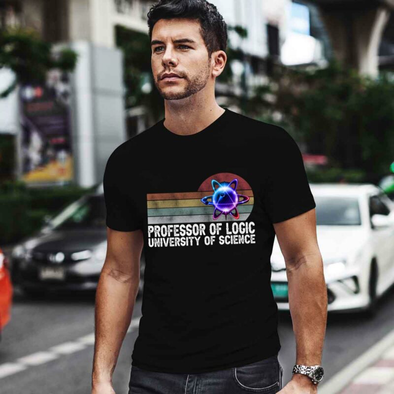 Vintage Professor Of Logic University Of Science 4 T Shirt