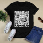 Vintage Radiohead Rock Band 2 T Shirt