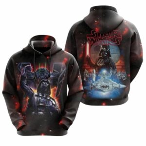 Vintage Darth Vader Star Wars All Over Print Hoodie