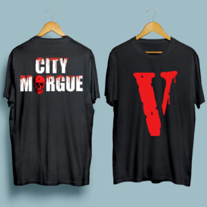 Vlone City Morgue Drip Album front 4 T Shirt