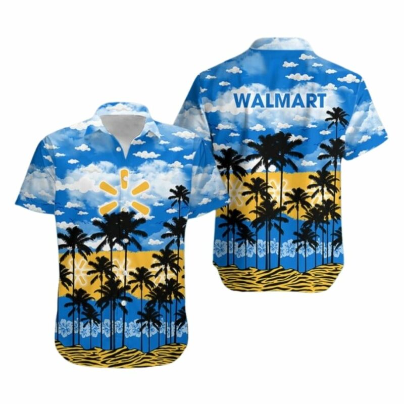 Walmart coconut flower tropical hawaiian shirt 1