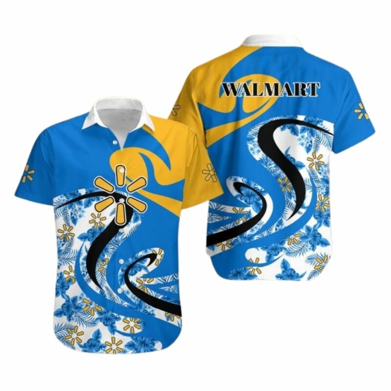 Walmart floral tropical hawaiian shirt 1