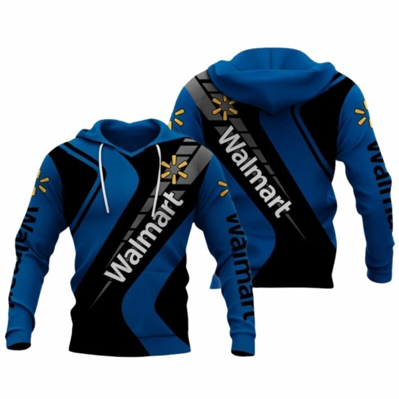 Walmart funny logo 3d hoodie 1