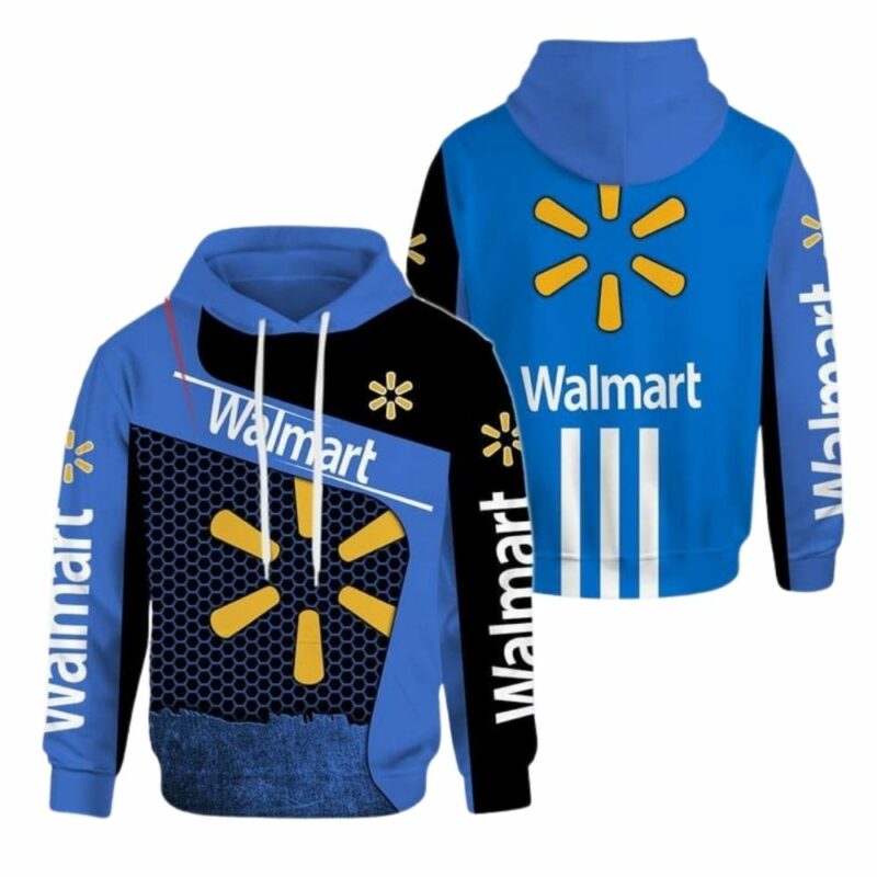 Walmart in my heart funny black and blue 3d hoodie 1