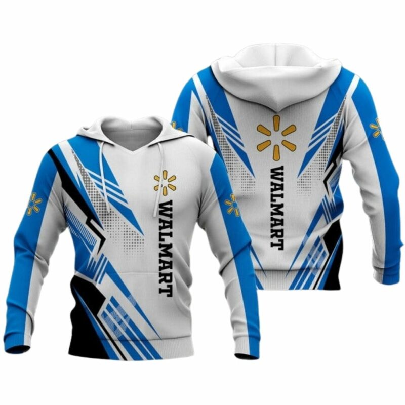 Walmart in my heart white black and blue 3d hoodie 1