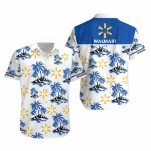 Walmart Island Coconut Beach Tropical Hawaiian Shirt