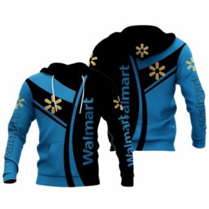 Walmart Logo Funny All Over Print Hoodie