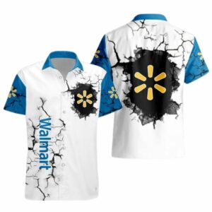 Walmart Scratch Logo Hawaiian Shirt