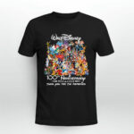 Walt Disney 100Th Anniversary 1923 2023 Thank You for the Memories 3 T Shirt