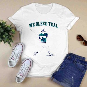 We Bleed Teal Baseball 0 T Shirt