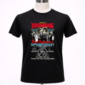 Welcome To Rockville Foo Fighters 32nd Anniversary 1994-2026 Signature Shirt