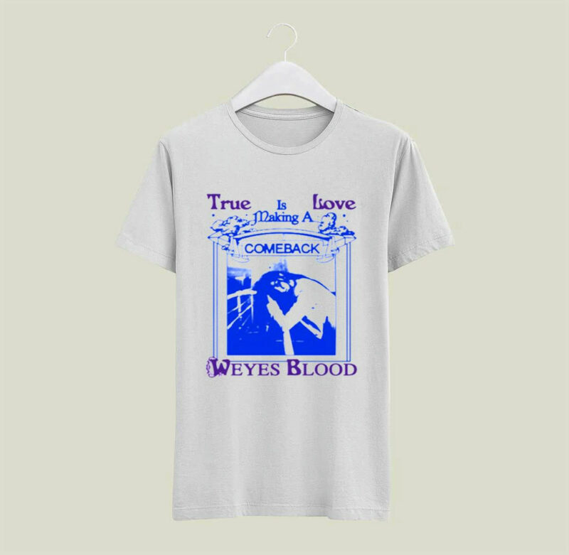 Weyes Blood Titanic Rising Anniversary True Love Front 5 T Shirt
