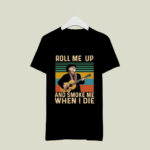 Willie Nelson Roll Me Up and Smoke Me When I Die Retro Vintage 2 T Shirt
