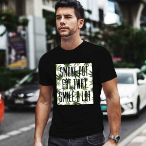 Wood Smoke Pot Eat Twant Smile A Lot 0 T Shirt