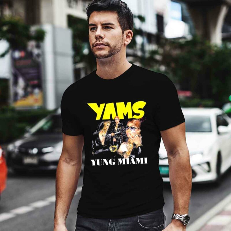 Yams Yung Miami 0 T Shirt