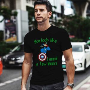 You look like I need a few beers captain American funny 0 T Shirt