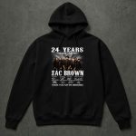 Zac Brown 24 Years Thank You For The Memories 2 Hoodie.jpg