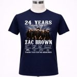 Zac Brown 24 Years Thank You For The Memories 6 T Shirt.jpg