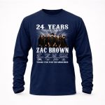 Zac Brown 24 Years Thank You For The Memories 9 Long Sleeves.jpg